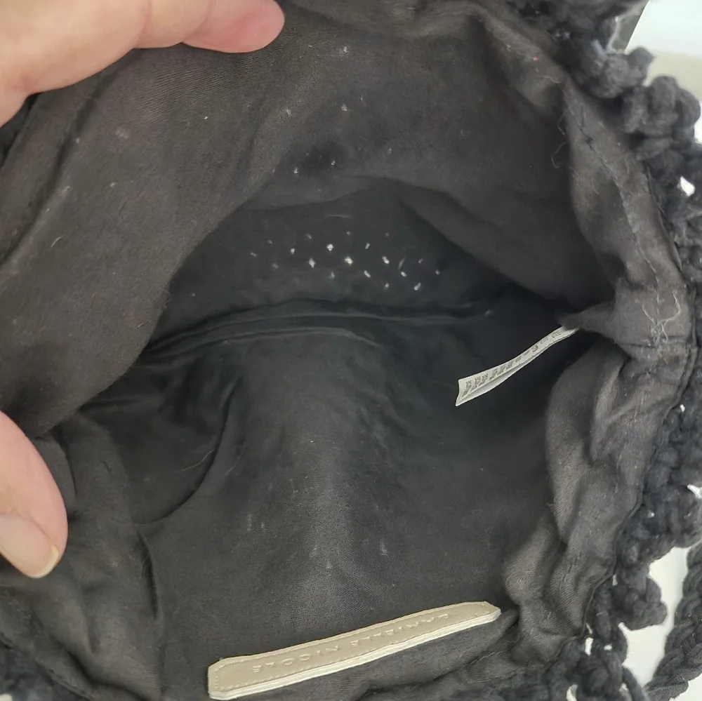 Black Fringe Women Bag By Danielle Nicole - Picture 4 of 5